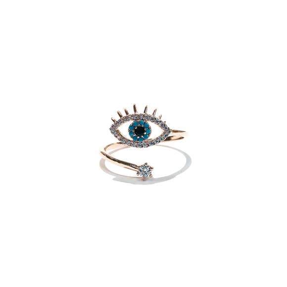 Eye Star Ring Adjustable