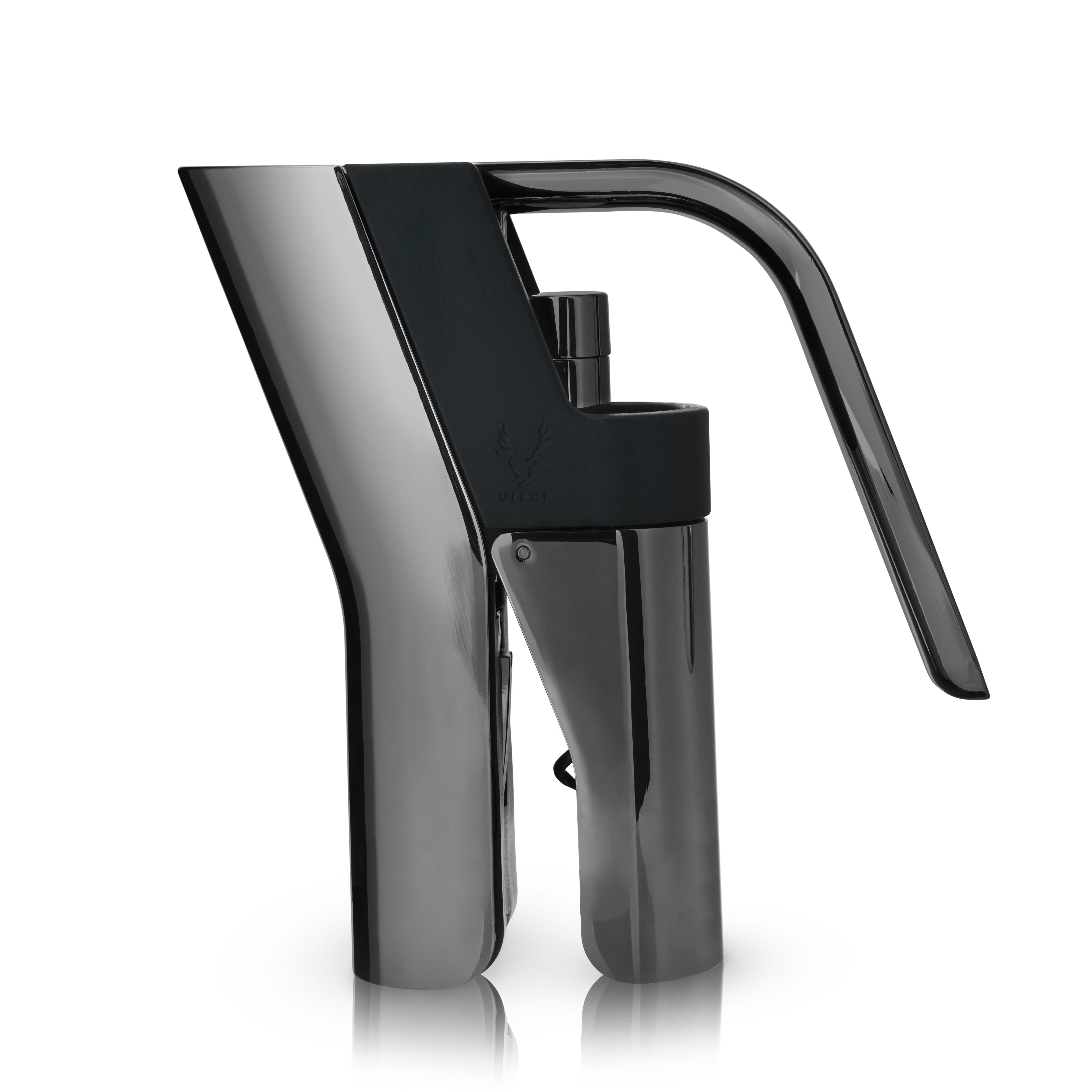 Gunmetal Heavyweight Lever Corkscrew by Viski®