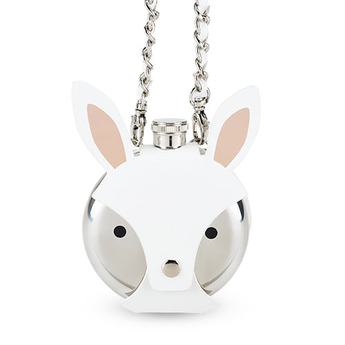 Wearable Bunny Flask by TrueZoo | Lavender Shadow