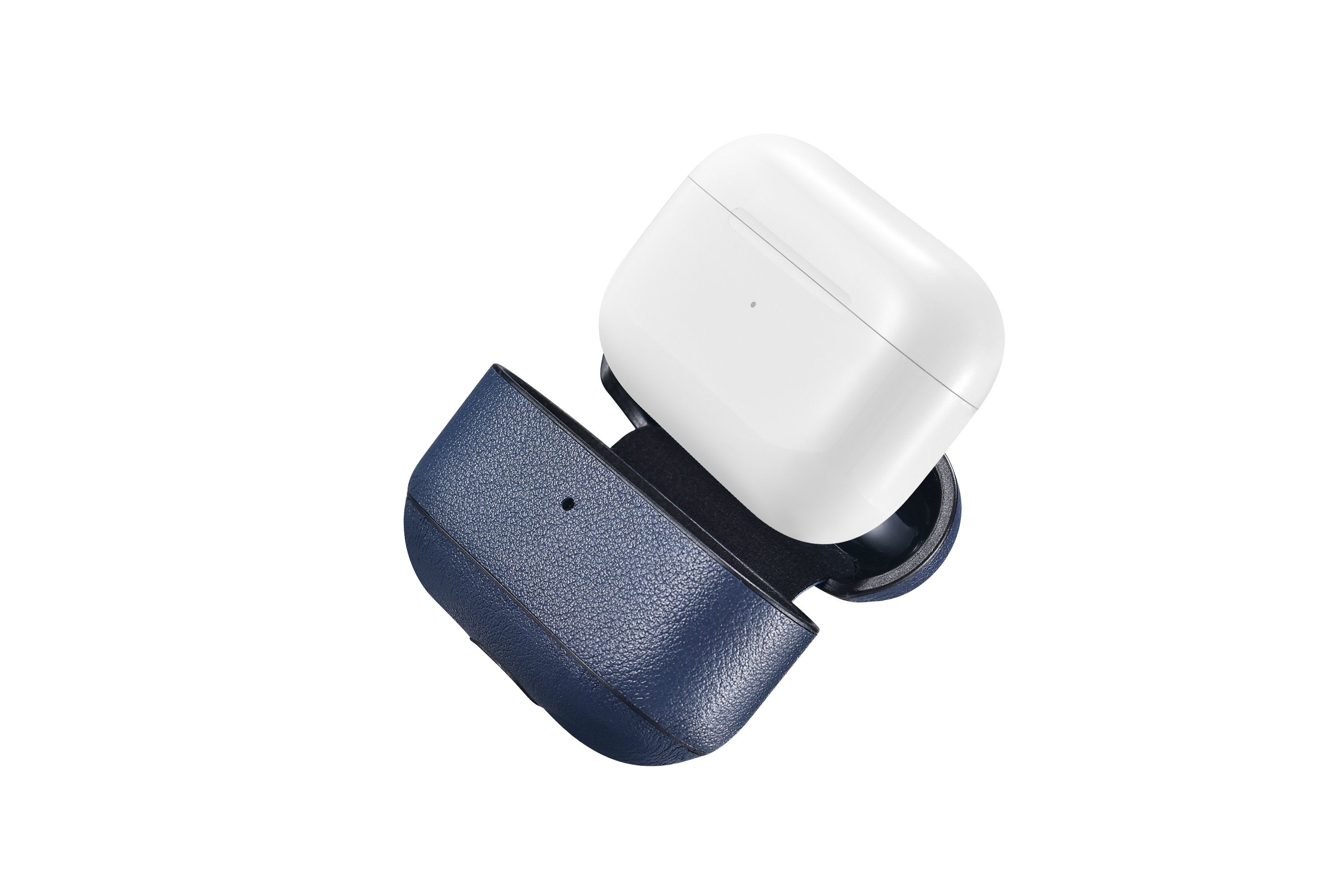 Custom AirPods Pro Vegan Nappa Leather Case | Black Brown Navy Blue