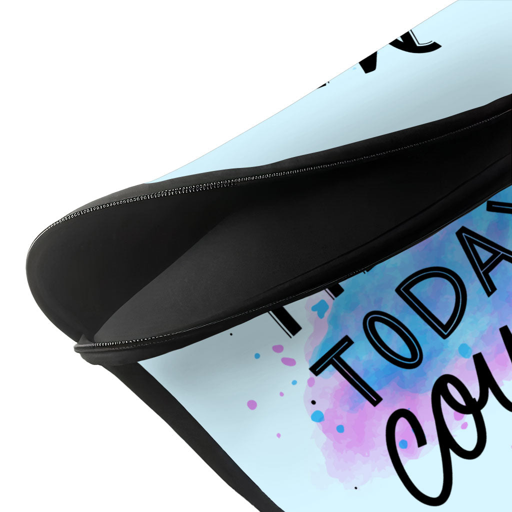 Make Today Count Dell 16" Two-Sided Sleeve - Best Design Laptop Sleeve - Cute Laptop Sleeve with Zipper