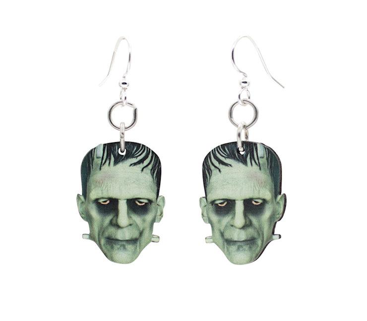 Frankenstein Earrings #1614 | Red Sunflower