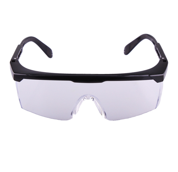 Anti-impact goggles for production operations retractable foot glasses