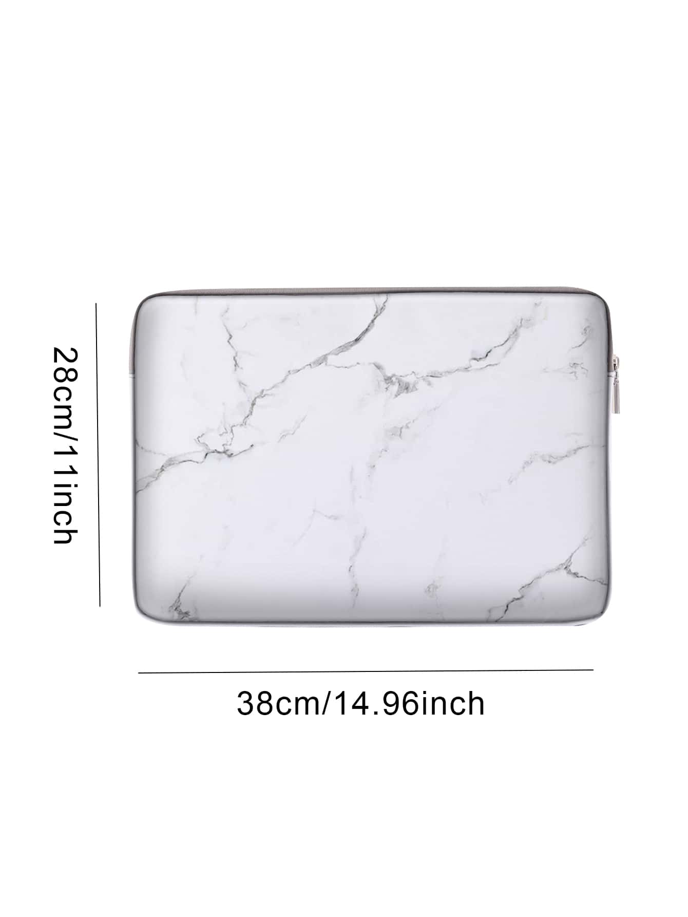 14 Inch Marble Pattern Laptop Bag