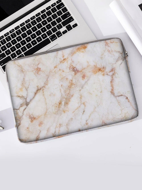 14 Inch Marble Pattern Laptop Bag