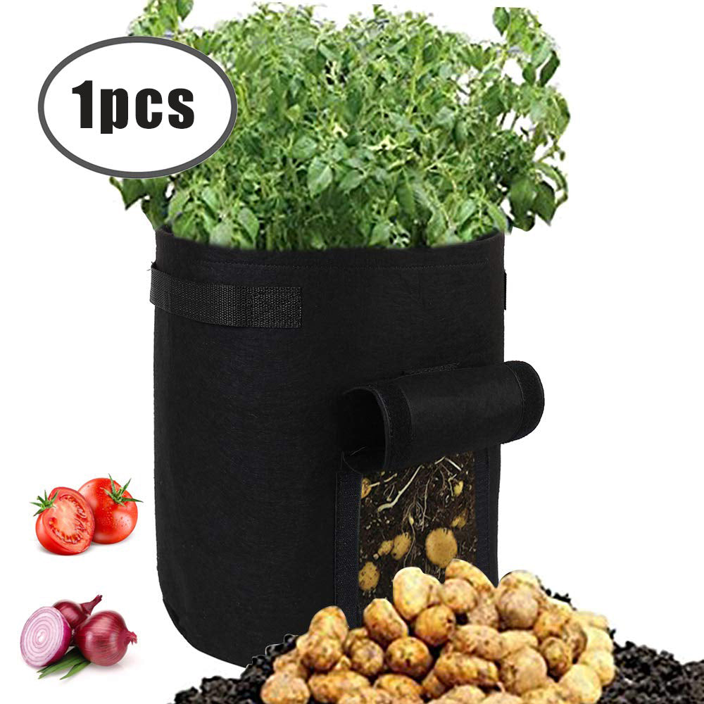 Portable Plant Bag Potato Planting Bag Durable Bag | Teal Simba