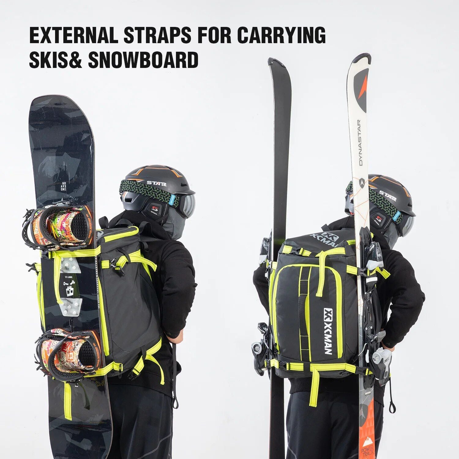 Ultimate 50L Waterproof Ski Backpack for Gear & Clothes Storage