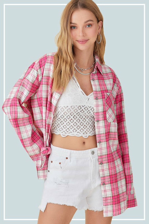 Dreamy Flannel Shirt (more color options)