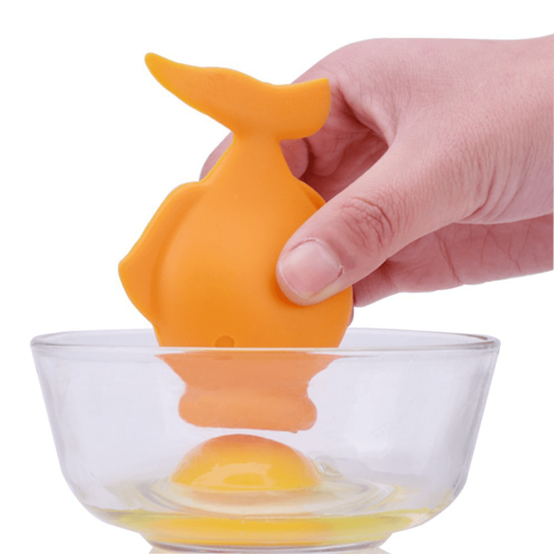 Silicone Egg Yolk White Separator, Fish Shaped Egg Yolk Sucker, Egg Divider