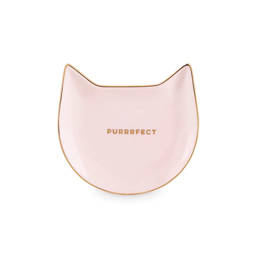 Purrrfect: Pink Cat Tea Tray