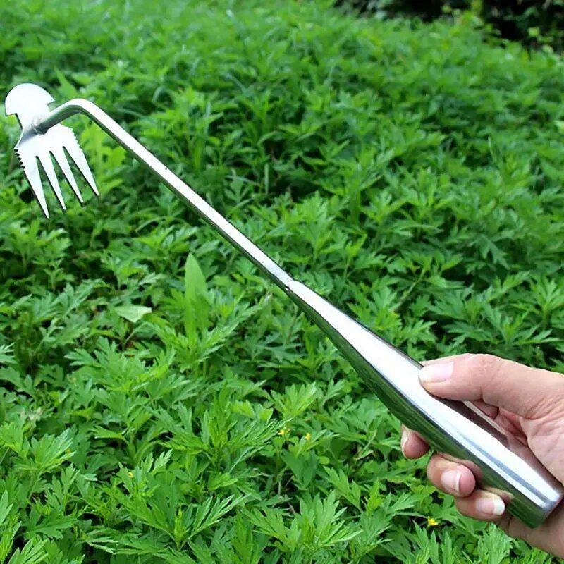 Efficient Stainless Steel Manual Weeder