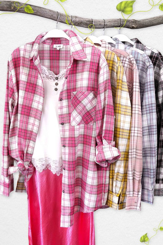 Dreamy Flannel Shirt (more color options)