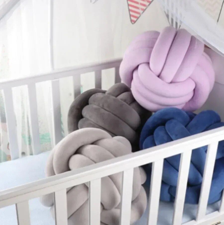 Creative Knot Ball Stuffed Pillow