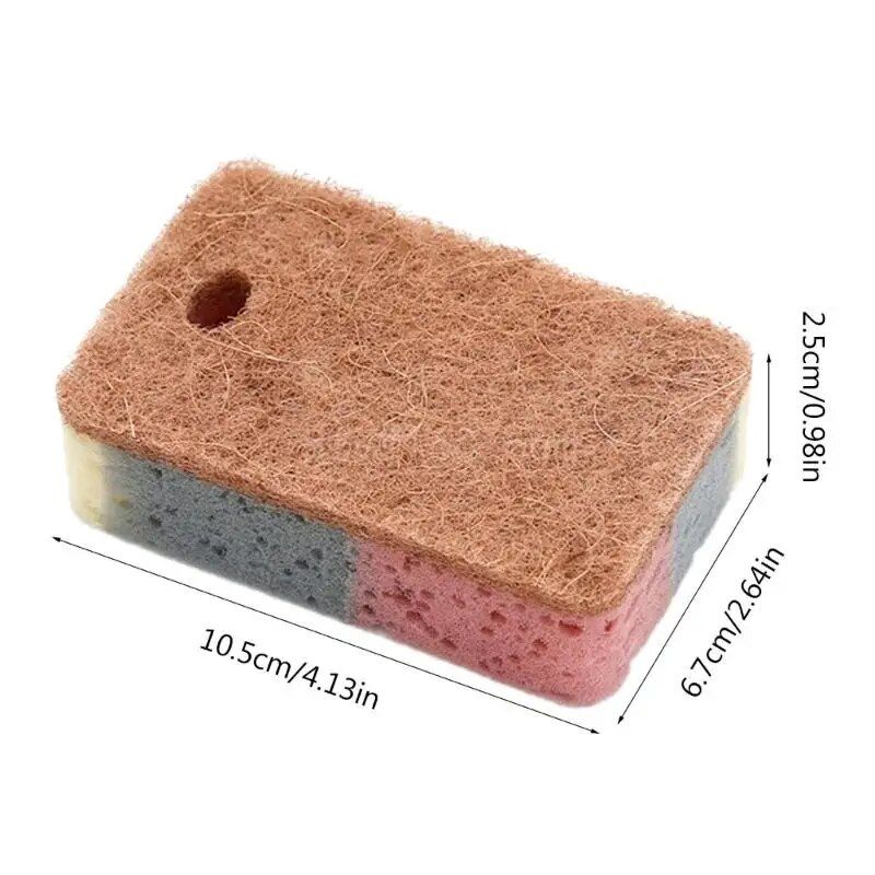 Eco-Friendly Double-Sided Kitchen Cleaning Sponges