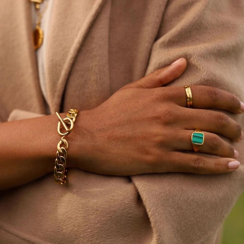 Gold Chain Bracelet