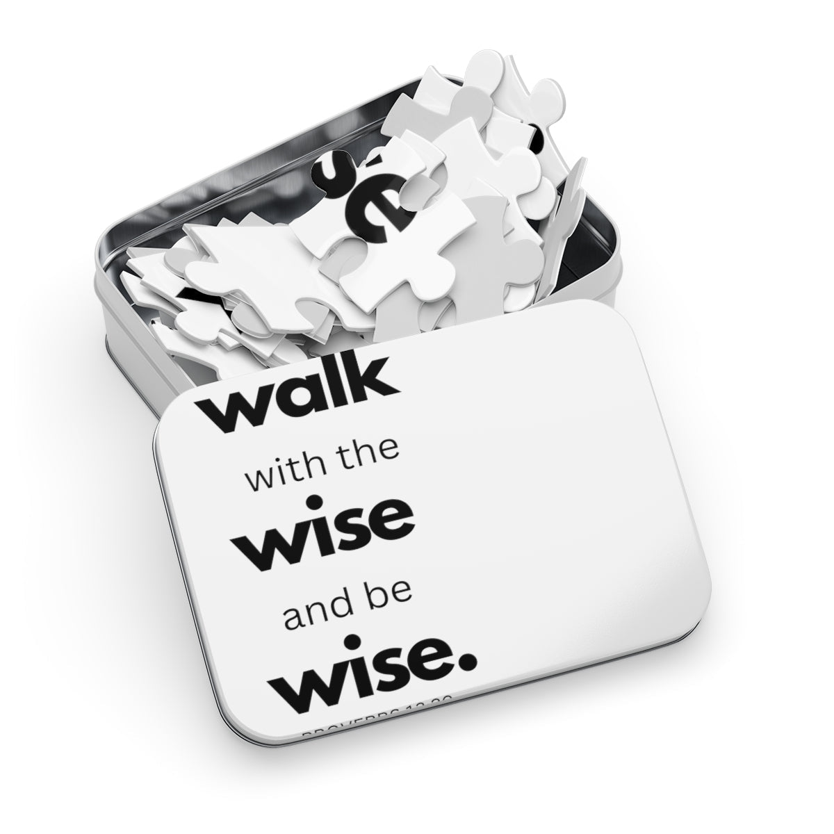 Home Decor, Puzzle Print for Children or Adults, Walk With The Wise