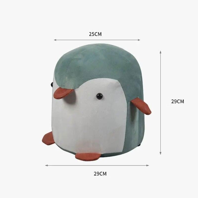 Charming Penguin Cartoon Stool