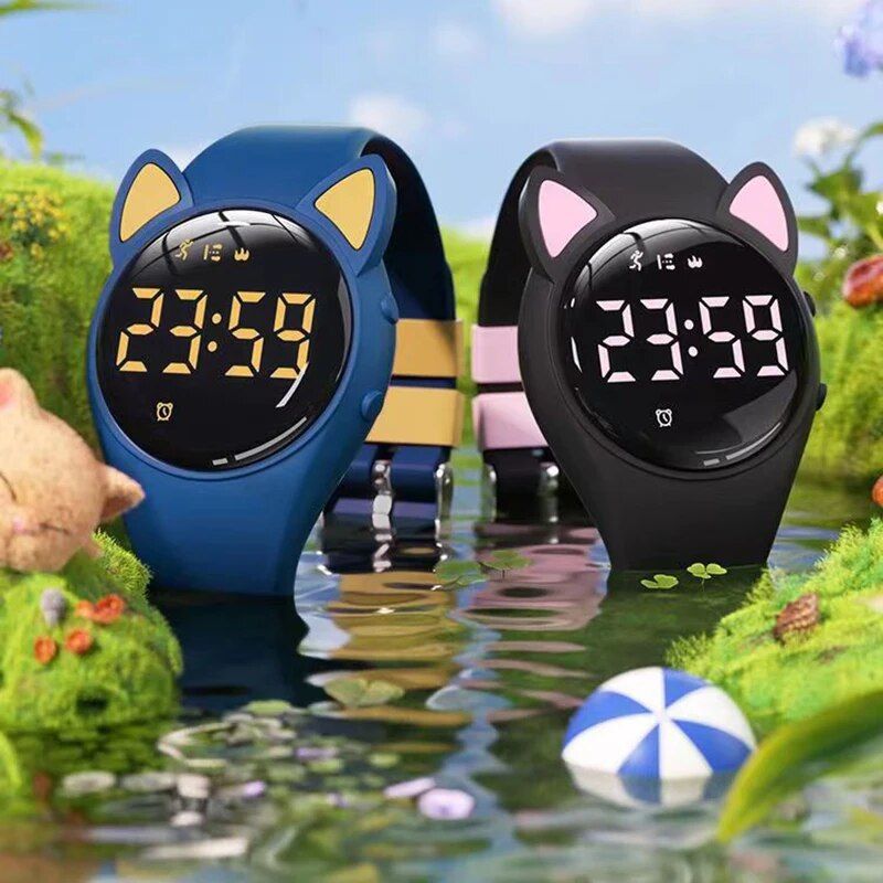 Kids Digital Sports Watch - 50m Waterproof & Multi-Function