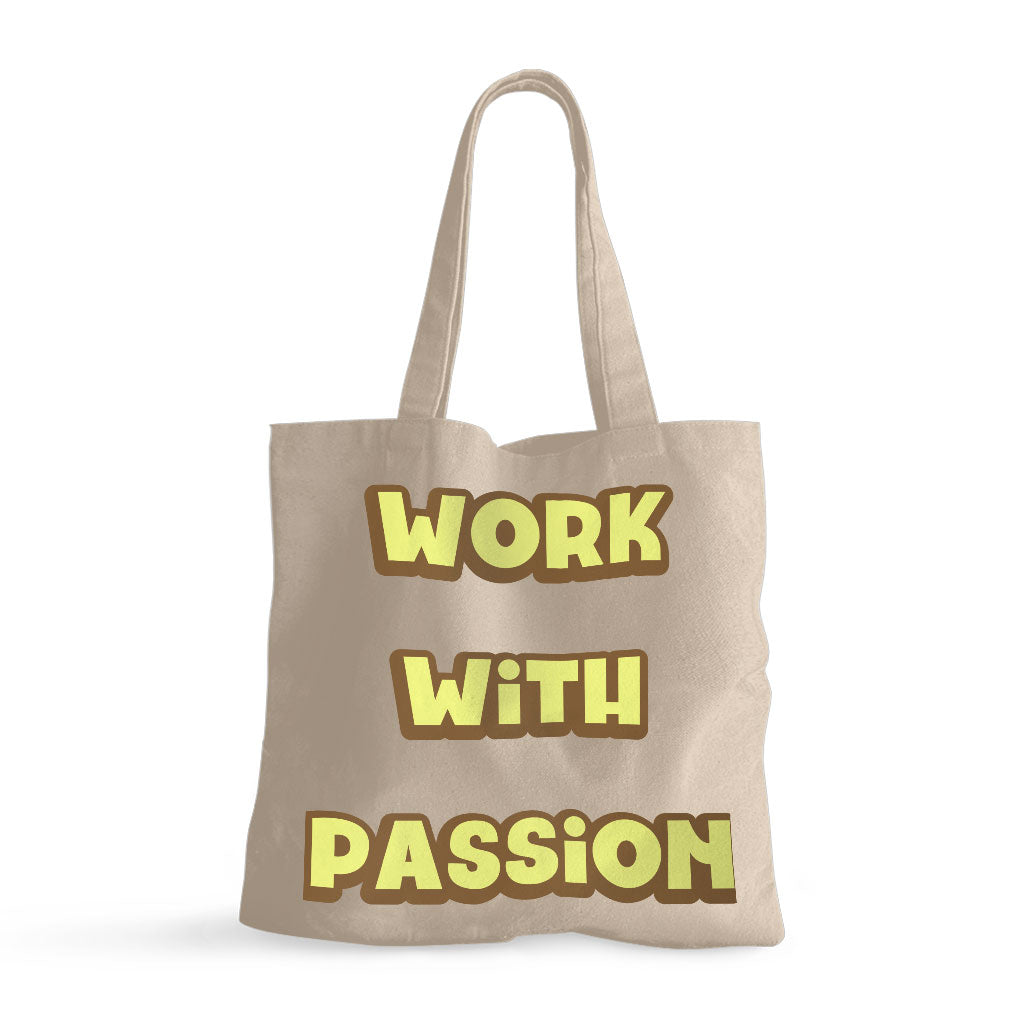 Motivational Small Tote Bag - Saying Shopping Bag - Cute Tote Bag