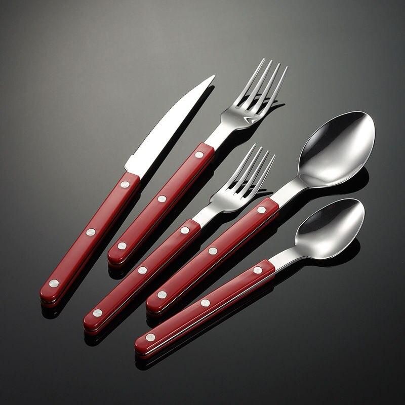 Elegant Western Stainless Steel Cutlery Set