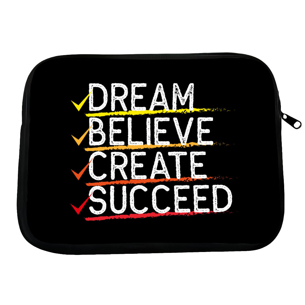 Motivational HP 16" Sleeve - Best Design Laptop Sleeve - Cool Laptop Sleeve with Zipper