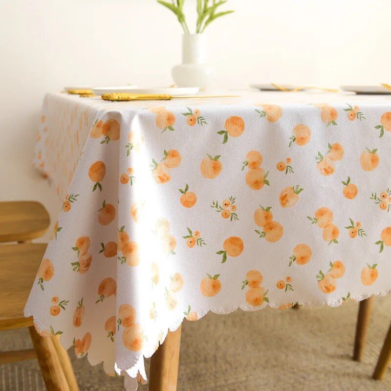 Waterproof & Grease-Proof PVC Tablecloth