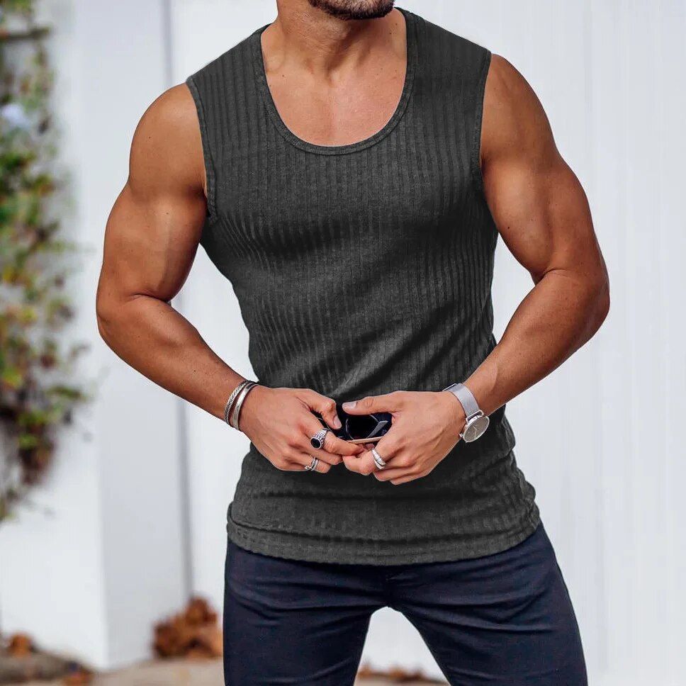 Men's Athletic Sleeveless T-Shirt