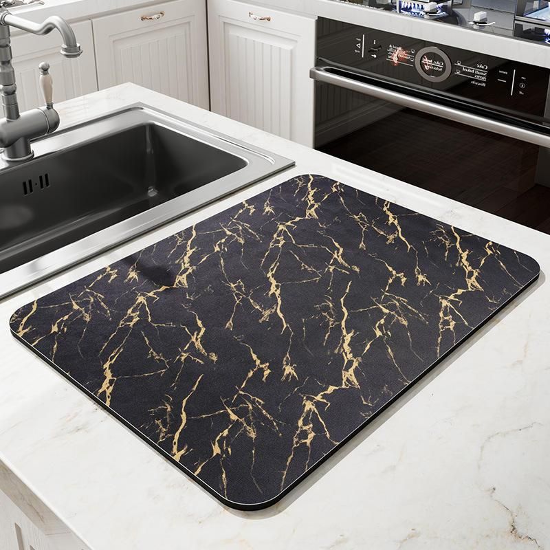 Multi-Purpose Diatomaceous Kitchen Drainage Pad