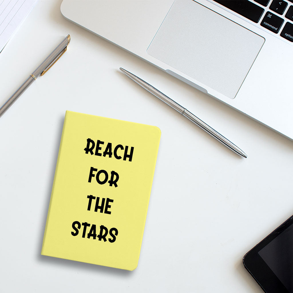 Reach for the Stars Journal - Motivational Quote Notebook - Cool Journal