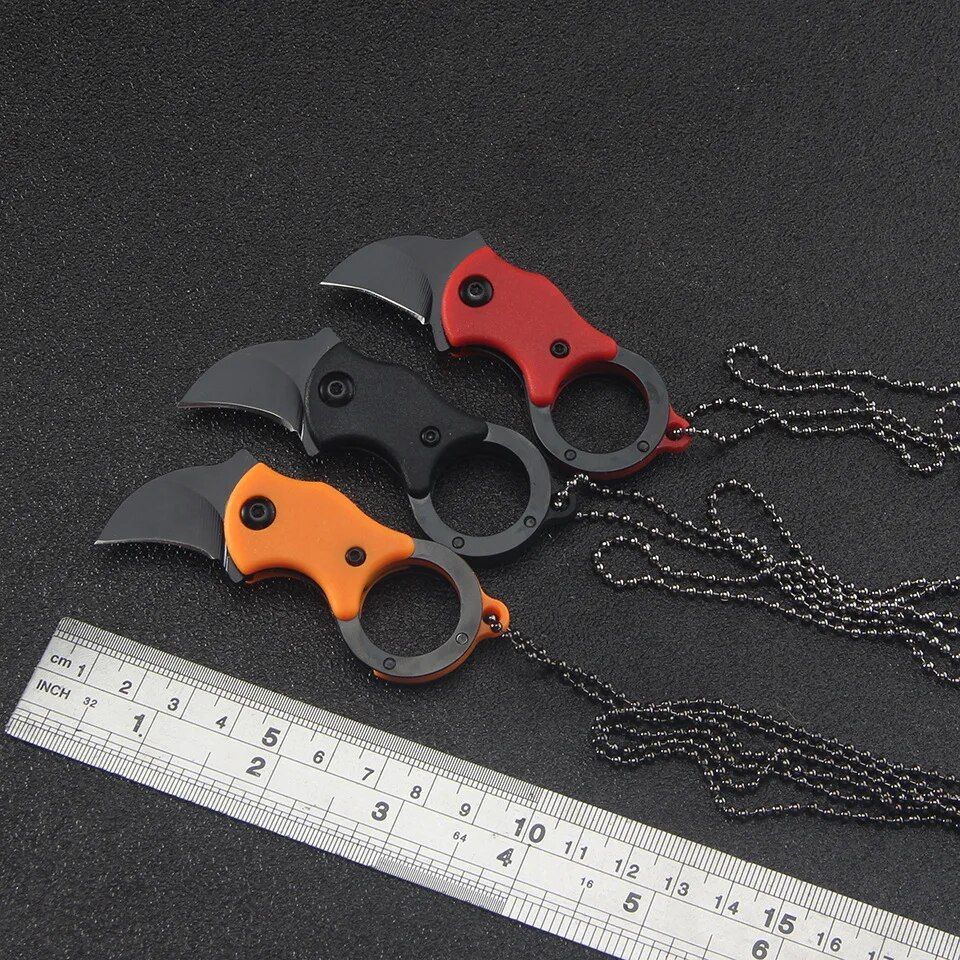 Compact Karambit Keychain Knife