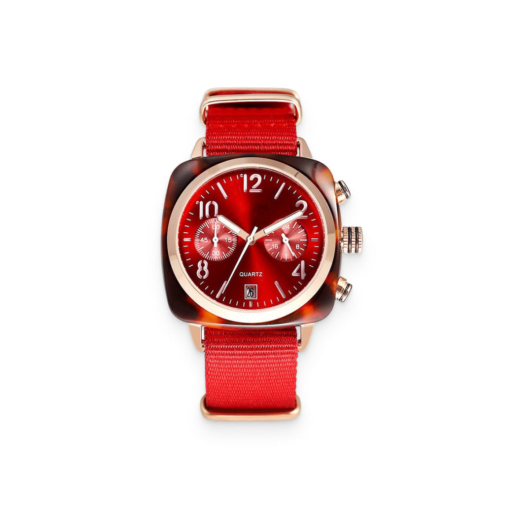 Cloth Band Watch For Ladies