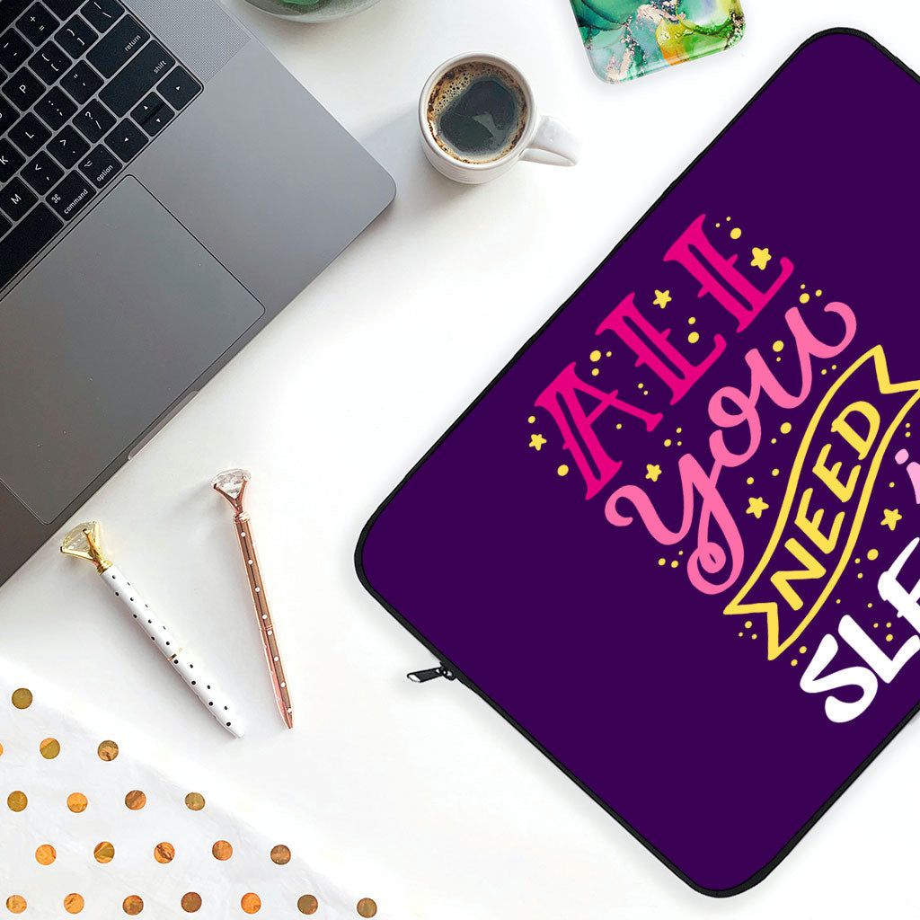 Cool Quotes MacBook Air 14" Sleeve - Cute Laptop Sleeve - Graphic MacBook Sleeve