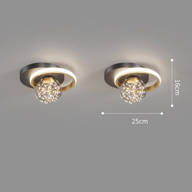 Modern Nordic LED Ceiling Light - Versatile Indoor Lighting for Living Room, Dining, and Bedroom