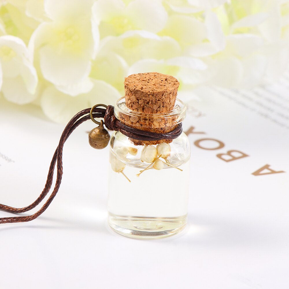 1PC Car Perfume Bottle Air Freshener With Flower