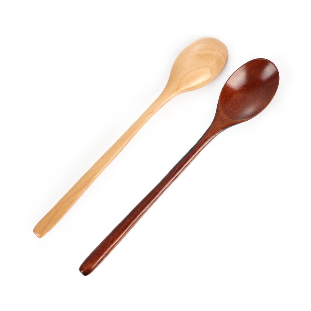 1PC Handmade Solid Wooden Spoons For Drinking