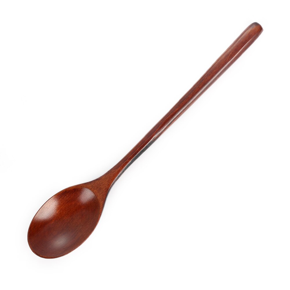 1PC Handmade Solid Wooden Spoons For Drinking