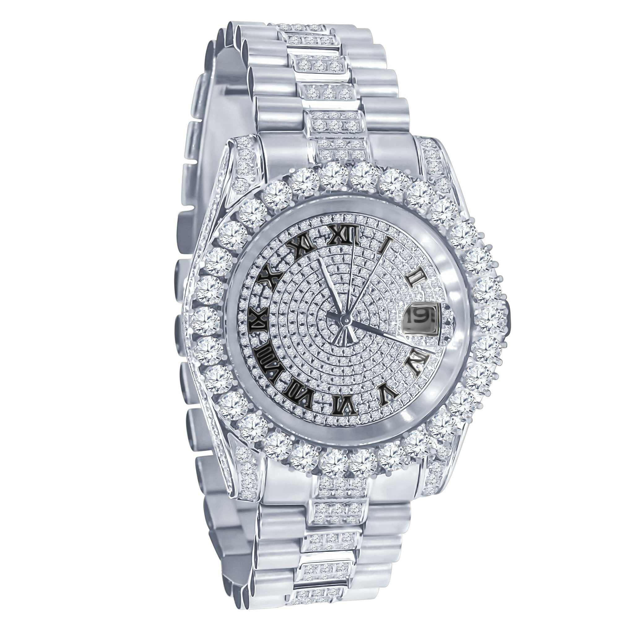 Forte Steel CZ Watch | 530301 | Lilac Quartz