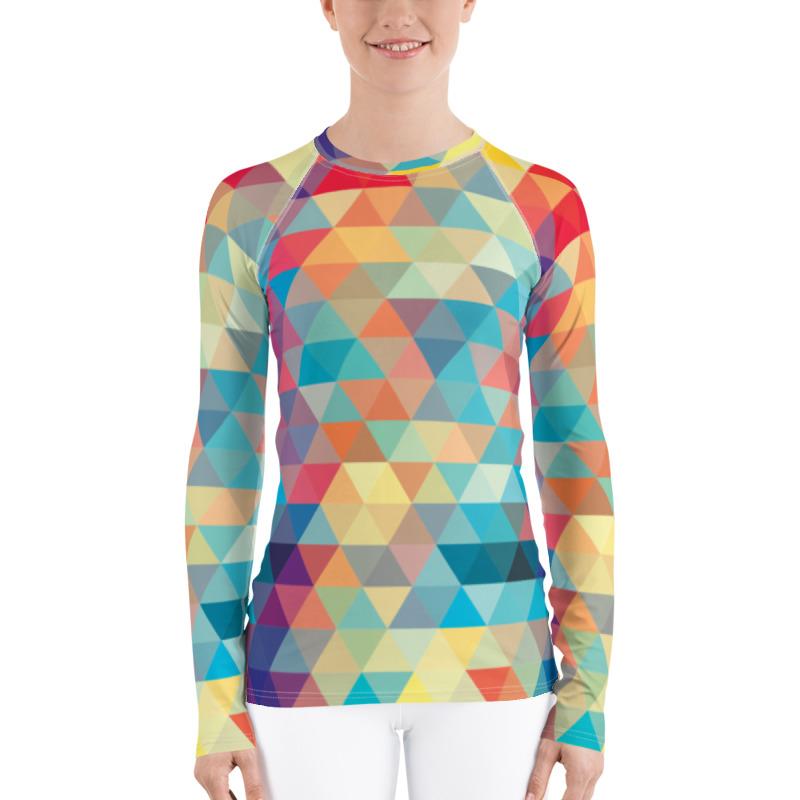 Kaleidoscope Rash Guard Top