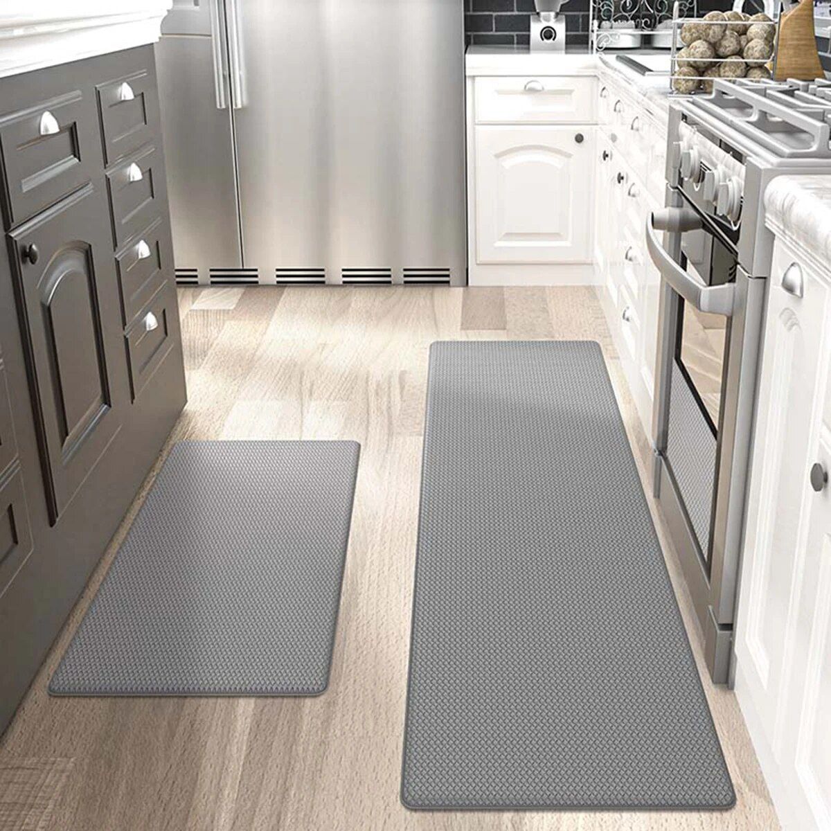 Multi-Purpose Anti-Slip Leather Kitchen Mat