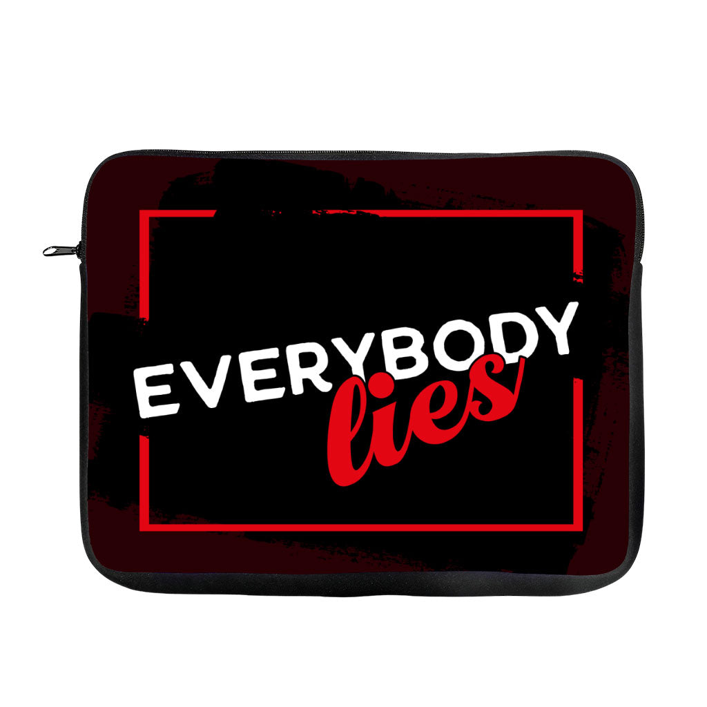 Everybody Lies MacBook Pro 16" Two-Sided Sleeve - Printed Laptop Sleeve - Trendy MacBook Sleeve