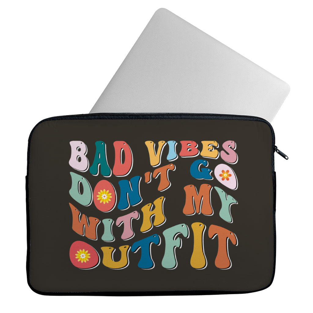 Bad Vibes MacBook Pro 16" Sleeve - Cool Design Laptop Sleeve - Themed MacBook Sleeve