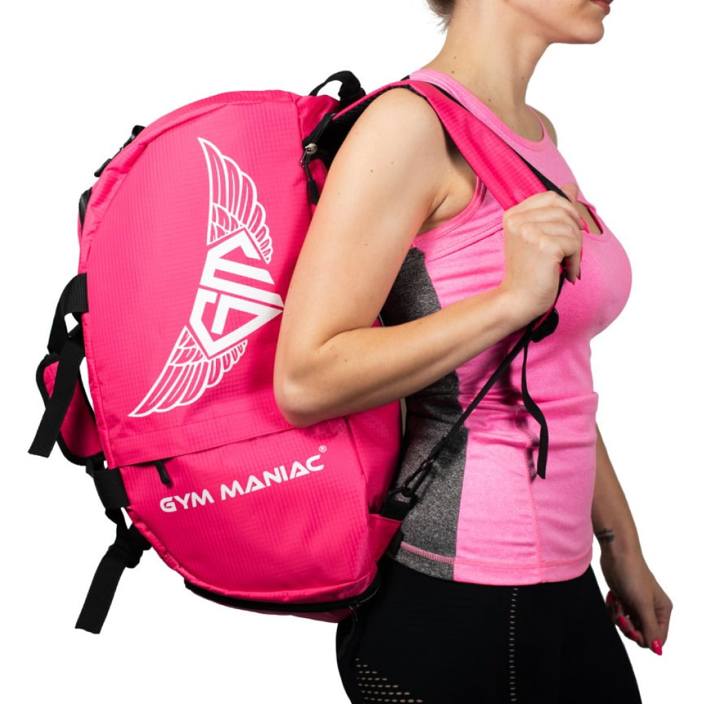 3-Way Gym Bag – Pink