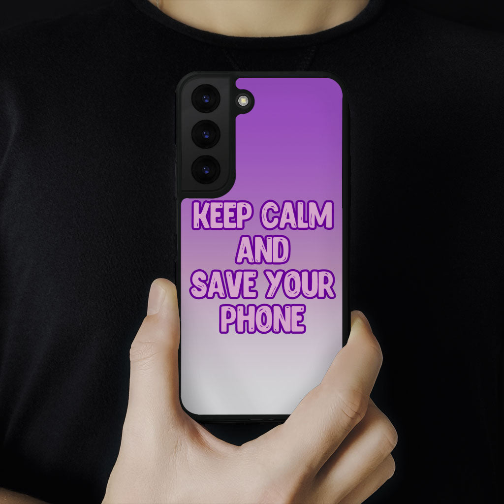 Keep Calm Samsung S22 Plus Phone Case - Cool Phone Case for Samsung S22 Plus - Trendy Samsung S22 Plus Phone Case