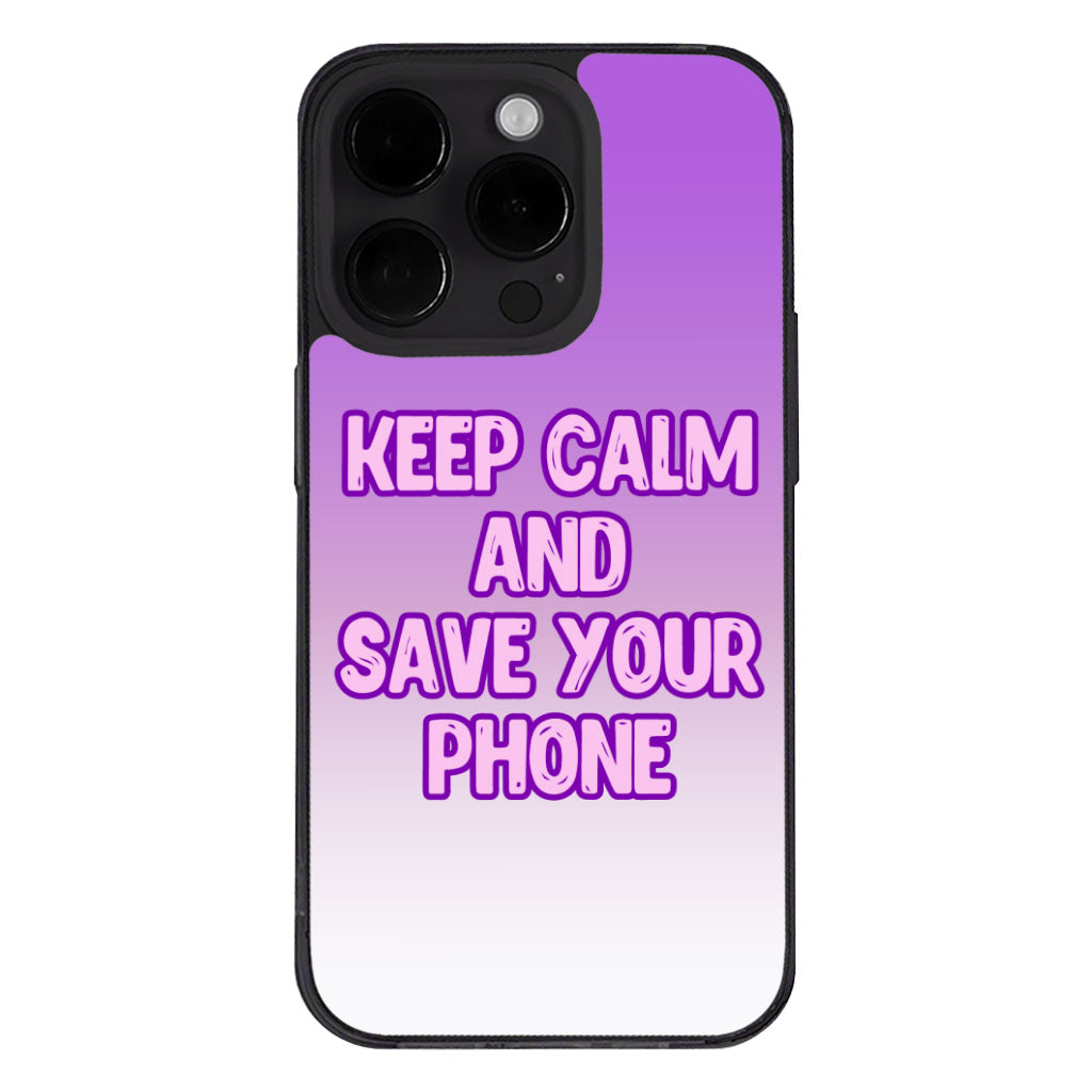 Keep Calm iPhone 14 Pro Max Case - Cool Phone Case for iPhone 14 Pro Max - Trendy iPhone 14 Pro Max Case