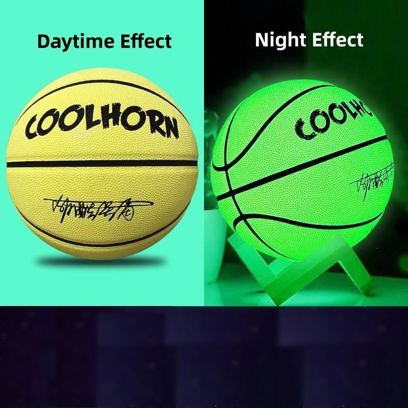 Reflective Glow-in-the-Dark Basketball