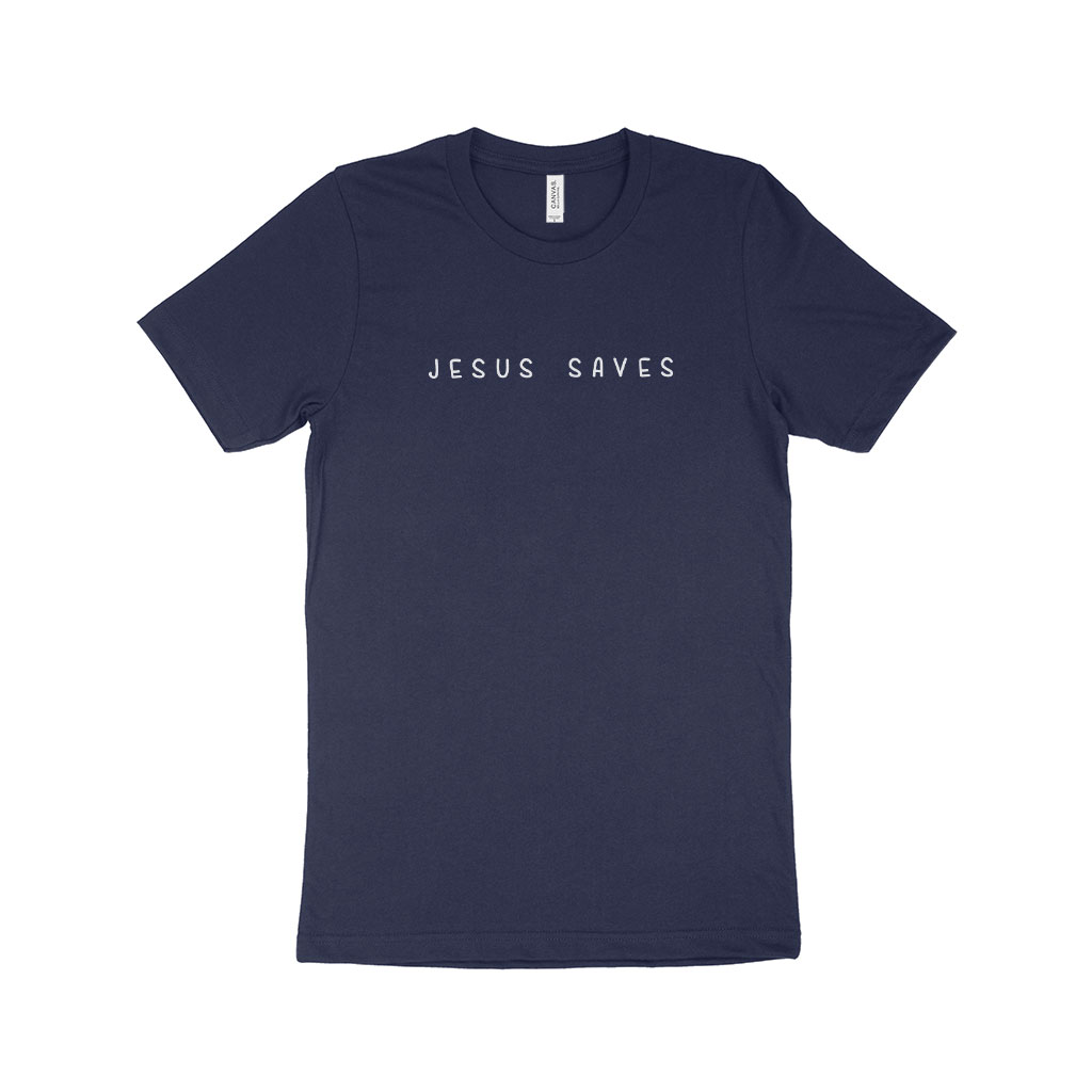 Jesus Saves Unisex Jersey T-Shirt Made in USA