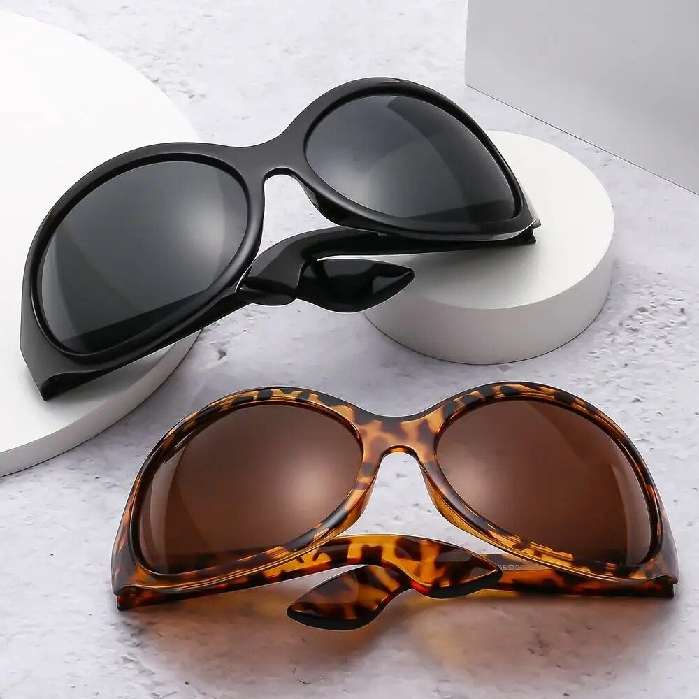 Trendy Y2K Oversized Sunglasses