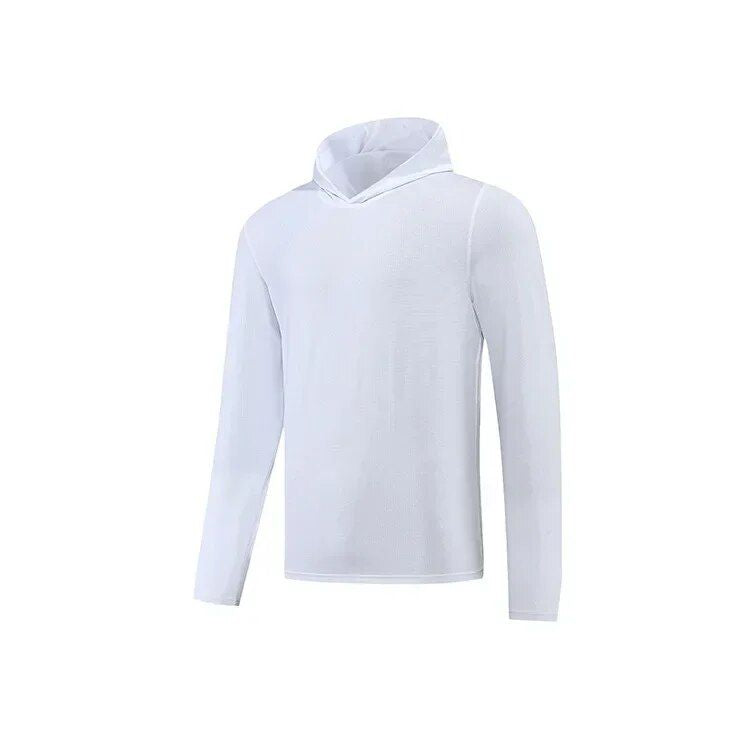 Quick-Dry Long Sleeve Compression Hoodie