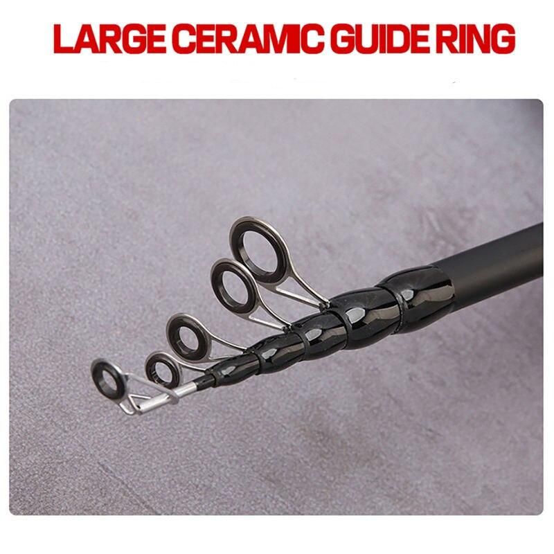 Professional Telescopic Baitcasting Fishing Rod