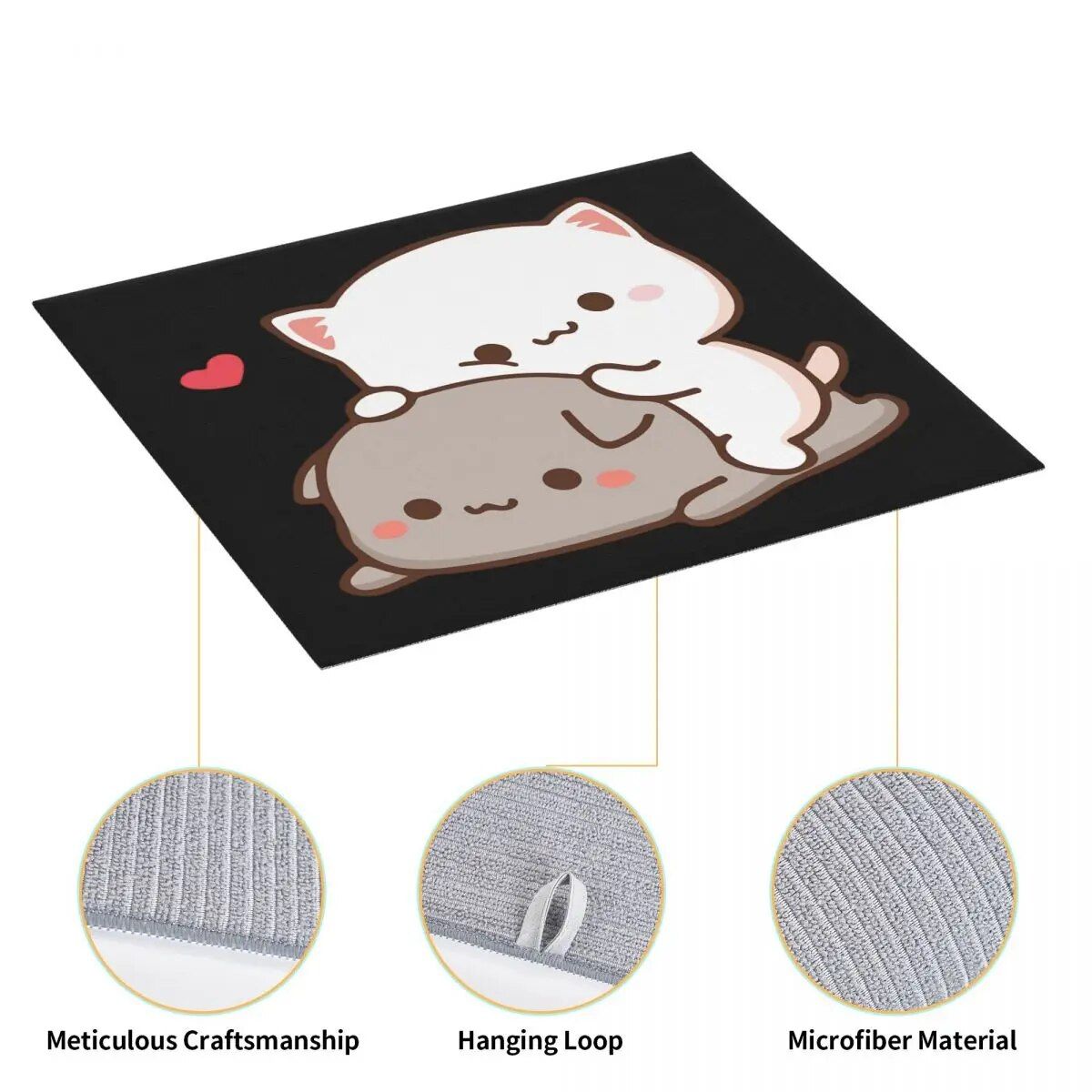 Eco-Friendly Microfiber Dish Drying Mat